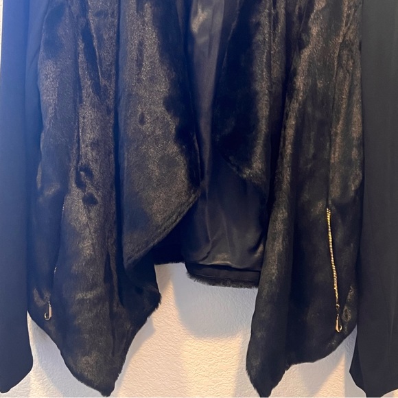 NWOT INC - International Concepts Velvet Moto Jacket Sz XL - Picture 4 of 4